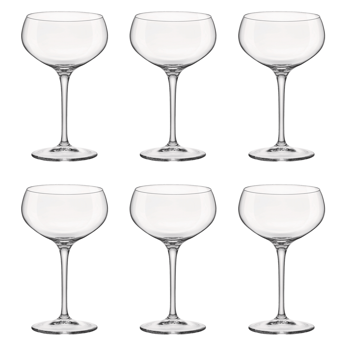 Bormioli Rocco Novecento Champagneglas / Coupe 25 Cl - 4 Stuks - Glazen.nl