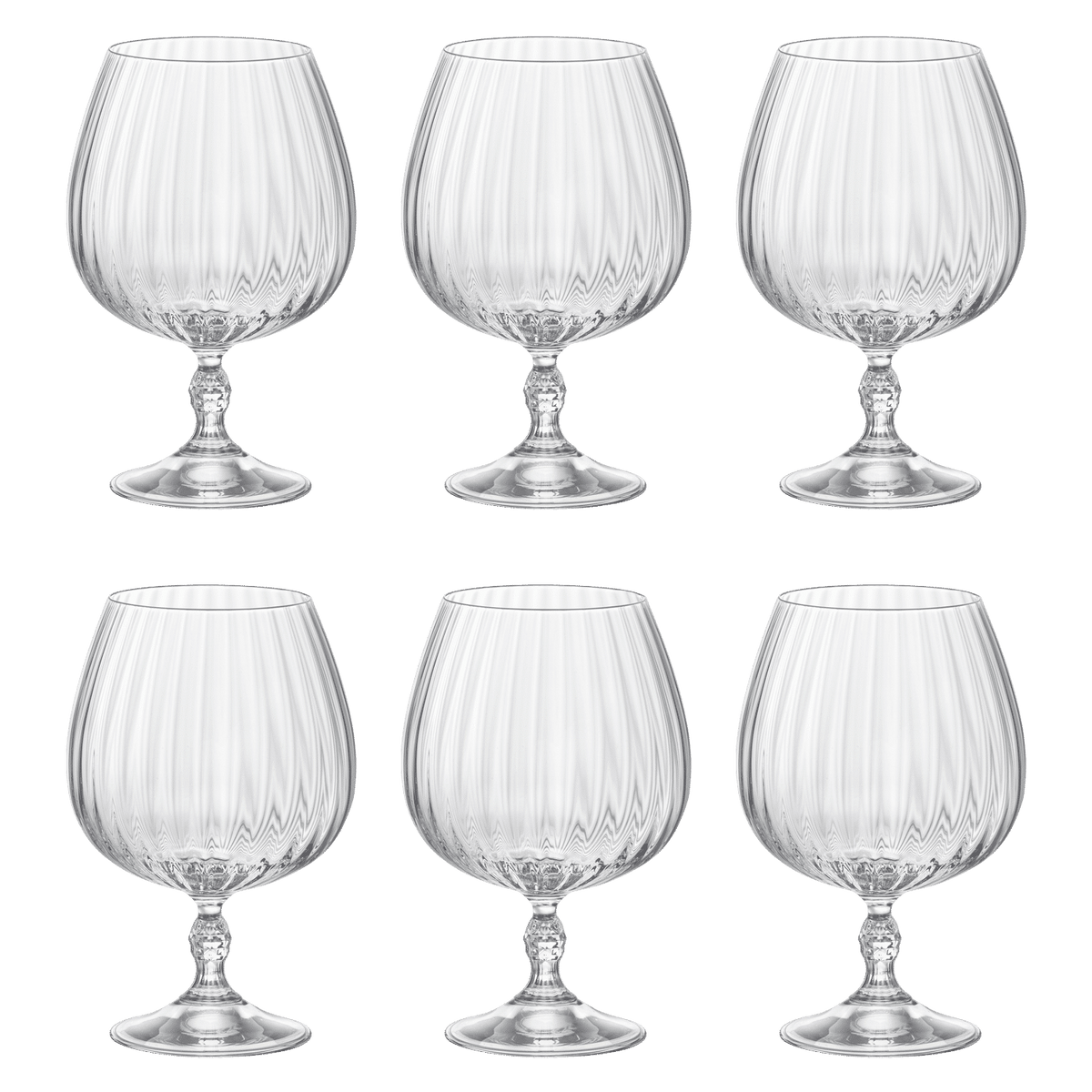 Bormioli Rocco America'20S Cognacglas 65 Cl - 6 Stuks - Glazen.nl