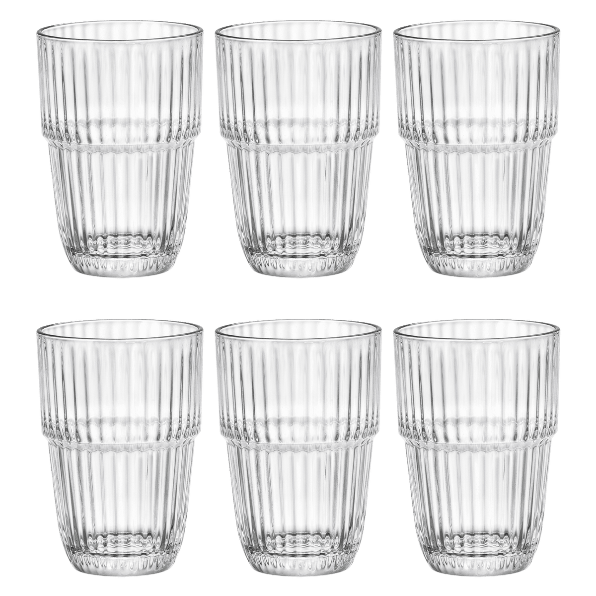 Bormioli Rocco Barshine Longdrinkglas 38 Cl - 6 Stuks - Glazen.nl