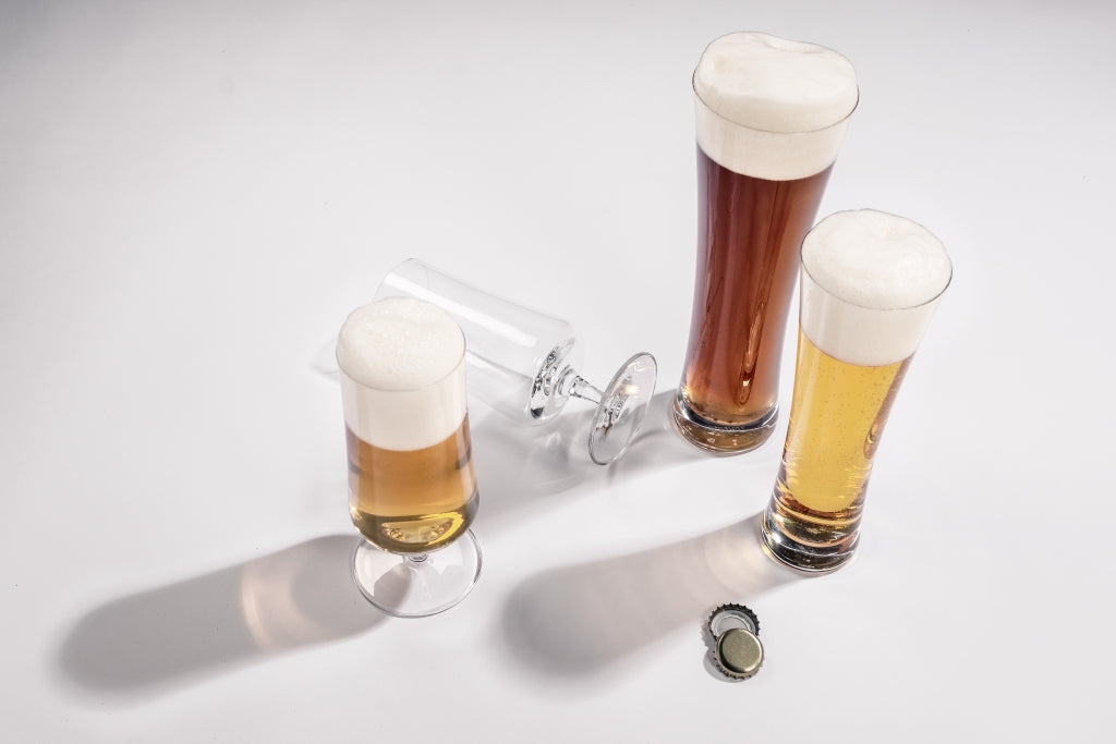 Schott Zwiesel Beer Basic pilsnerglas 30 cl med målelinje – 4 stk.