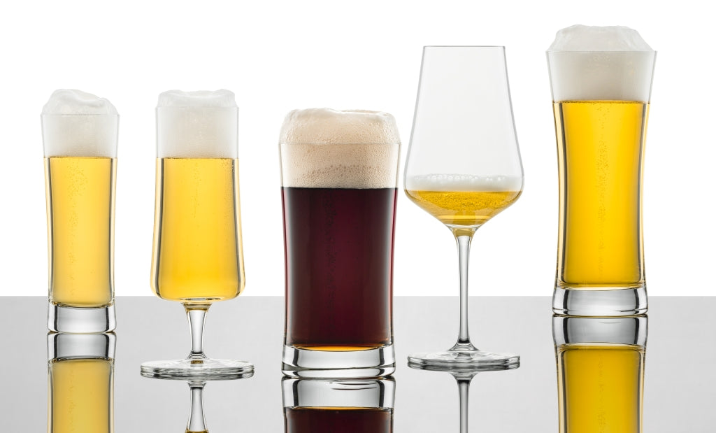 Schott Zwiesel Beer Basic pilsnerglas 30 cl med målelinje – 4 stk.