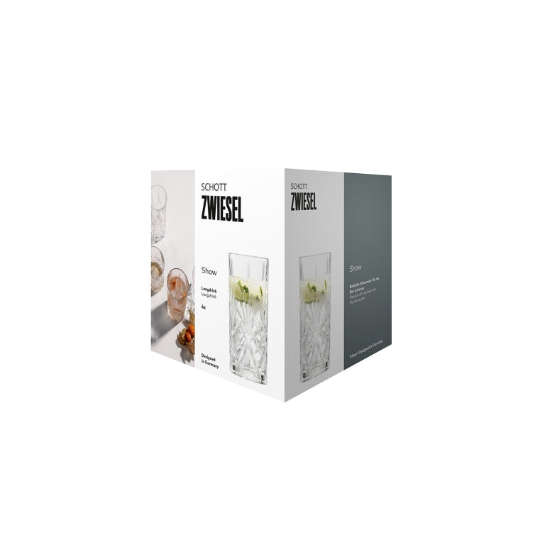 Schott Zwiesel Show-longdrinkglas 36,8 cl – 4 stk.