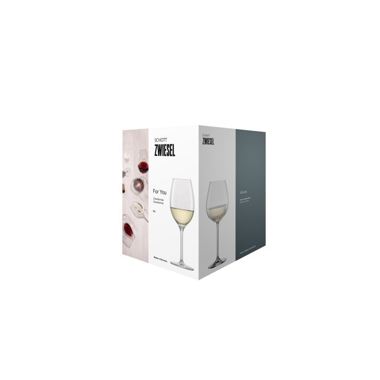 Schott Zwiesel For You Hvidvinsglas 36,8 cl – 4 stk.