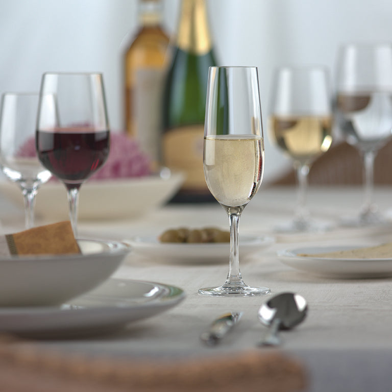 Schott Zwiesel Congresso Champagne Glass 24 Cl with Sparkling Point - 6 Pieces