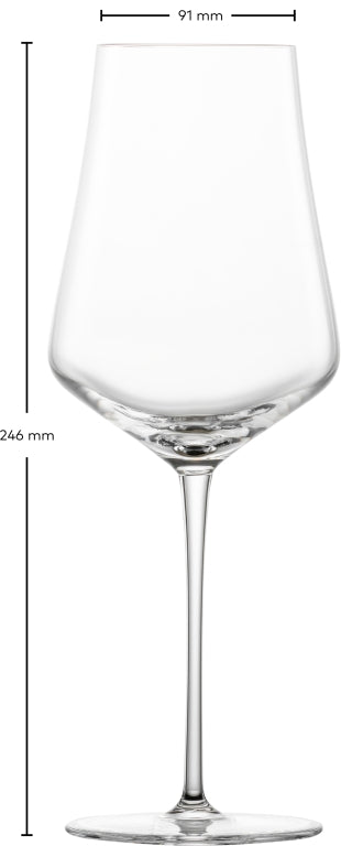 Zwiesel Glas Duo-vinglas 54,8 cl med mousseurpunkt i gaveæske – 2 stk.