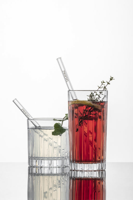 Schott Zwiesel-glassugerør med logo, 15 cm – 5 stk.