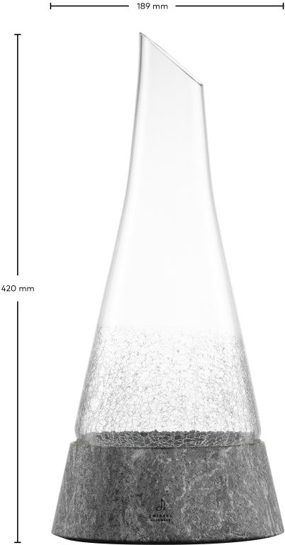 Zwiesel Glas Symbiosis-decanterkaraf 75 cl med stenfod