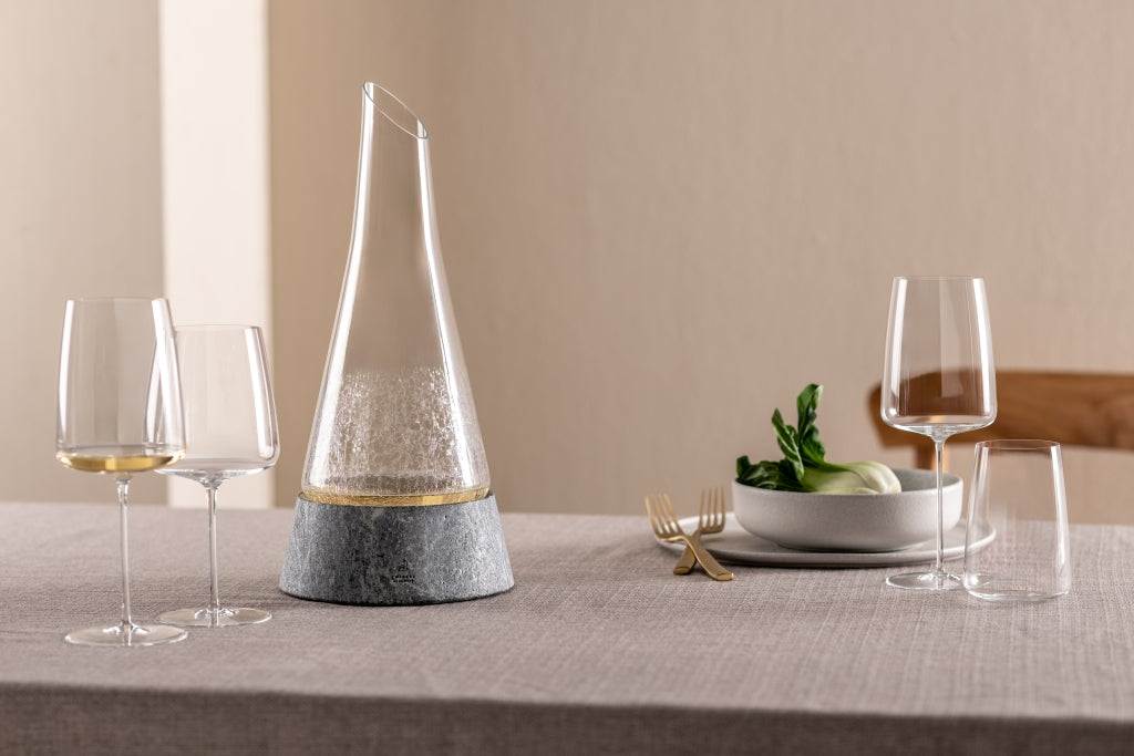 Zwiesel Glas Symbiosis-decanterkaraf 75 cl med stenfod
