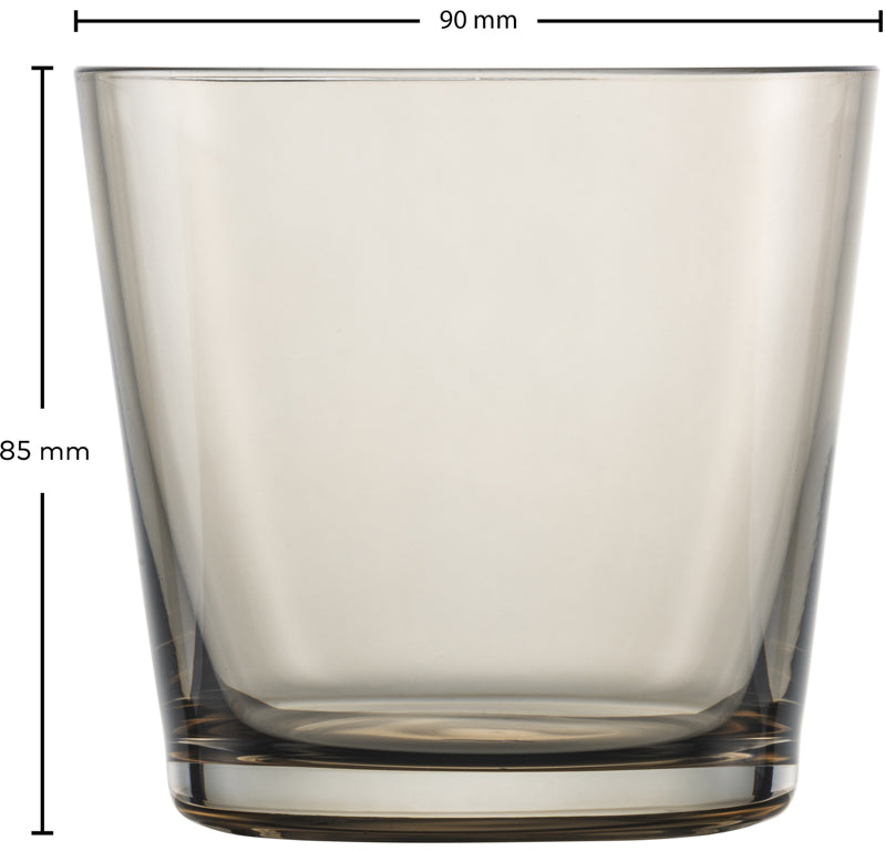 Zwiesel Glas Together-vandglas 36,7 cl taupe – 4 stk.