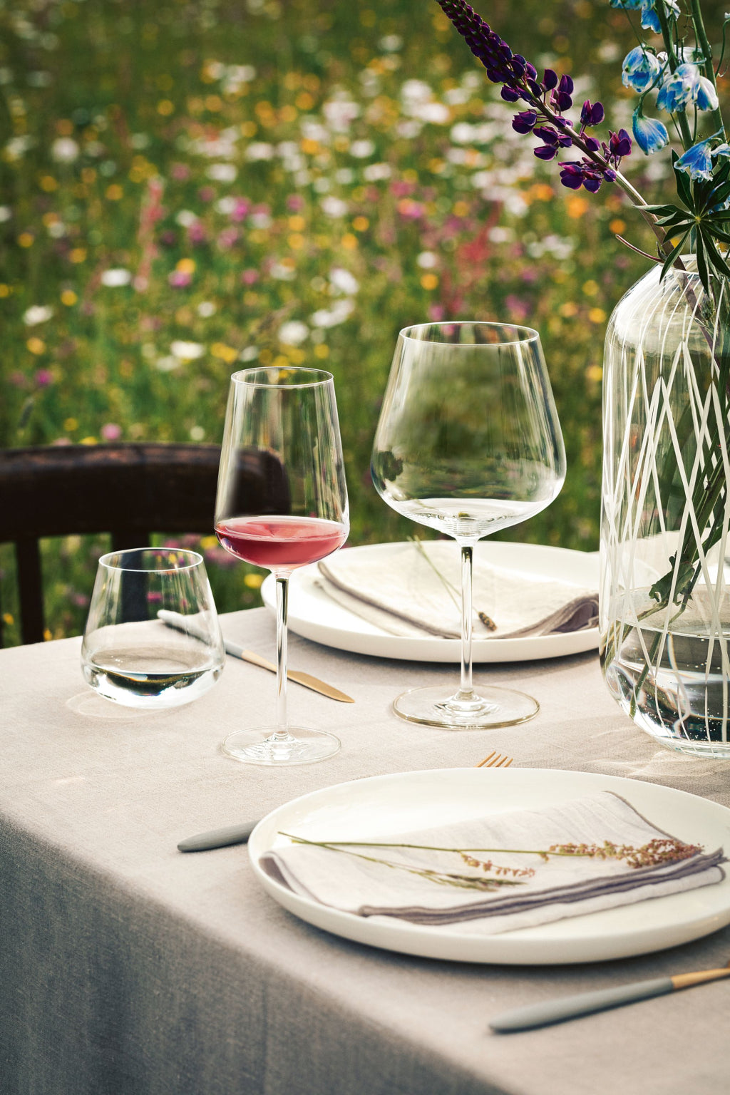 Zwiesel Glas Vervino-vandglas 39,8 cl med målemarkering – 4 stk.