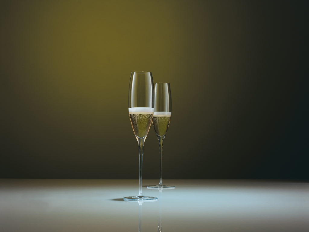 Zwiesel Glas Vinody-champagneglas 21,4 cl med moussepunkt – 6 stk.