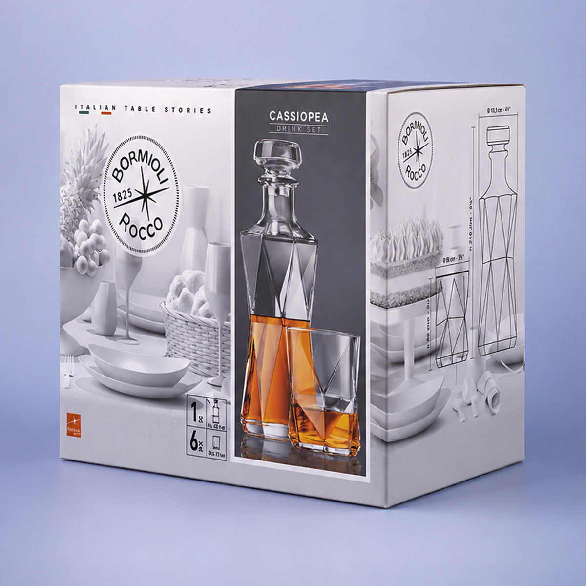 Bormioli Rocco Cassiopea Glazenset - Glazen.nl