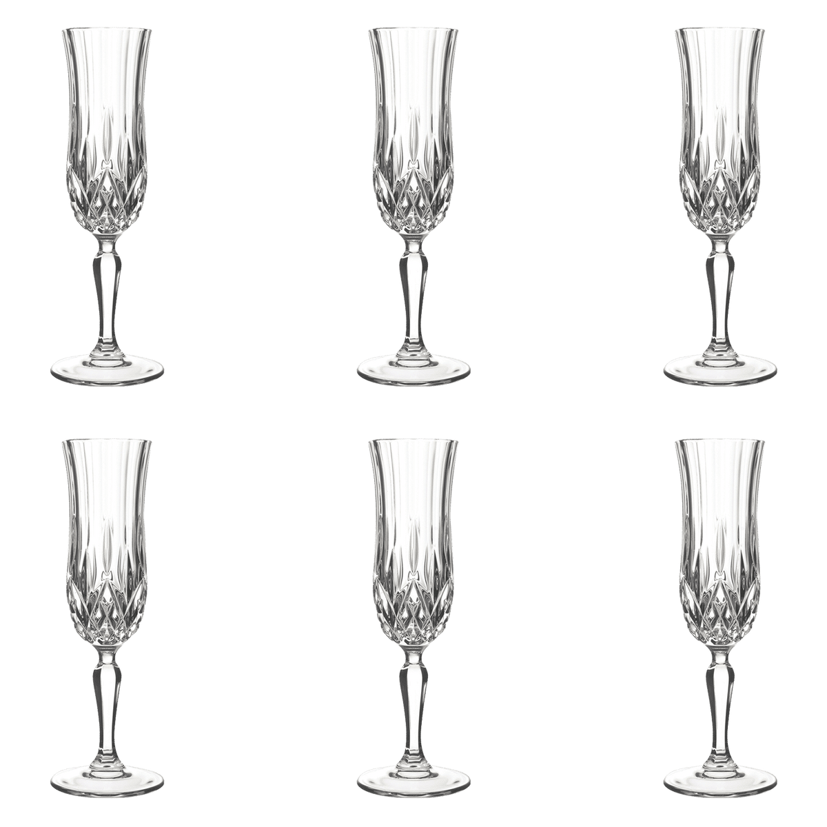 RCR Opera Champagne Flute 13 Cl - 6 Stuks - Glazen.nl