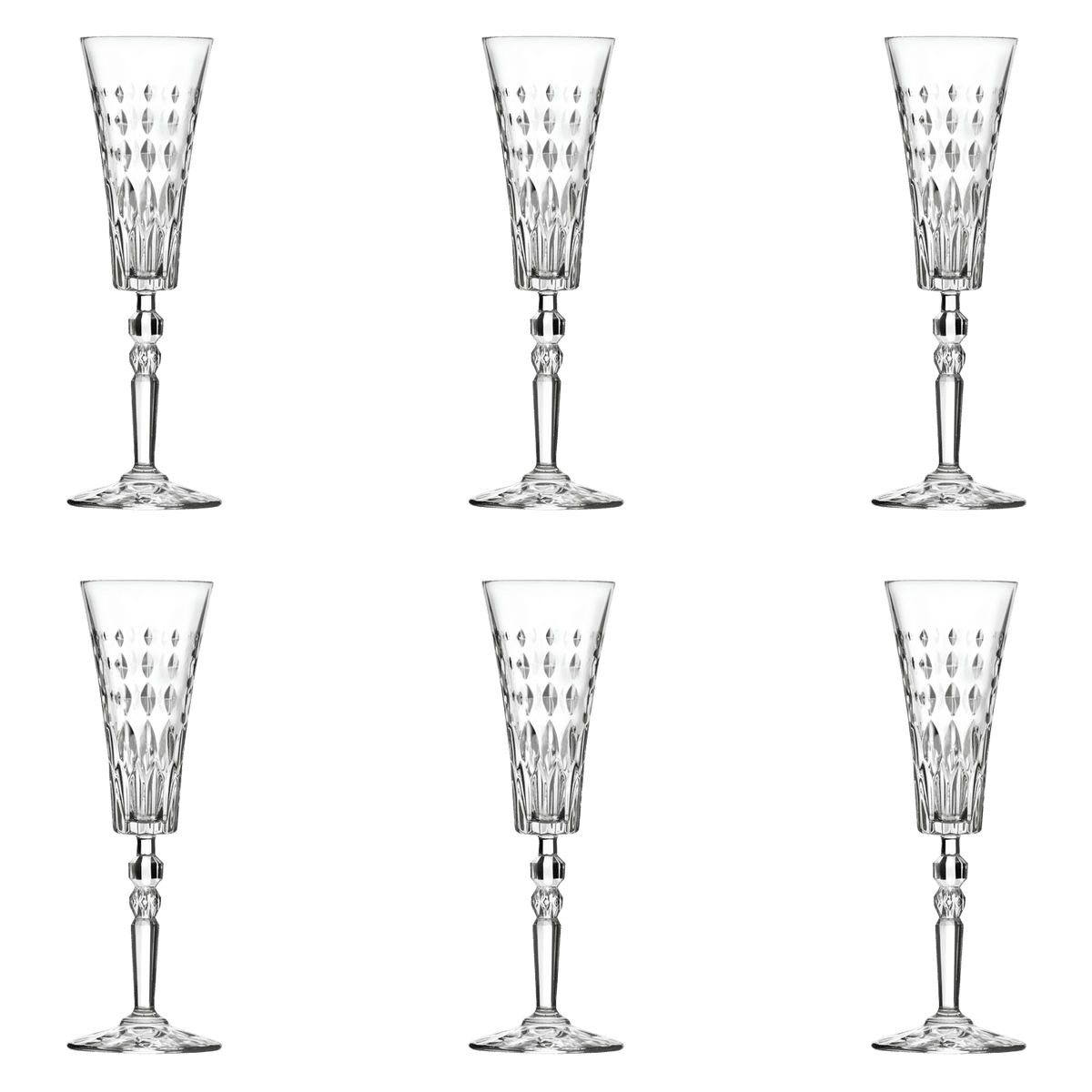 RCR Marilyn Champagne Flute 17 Cl - 6 Stuks - Glazen.nl