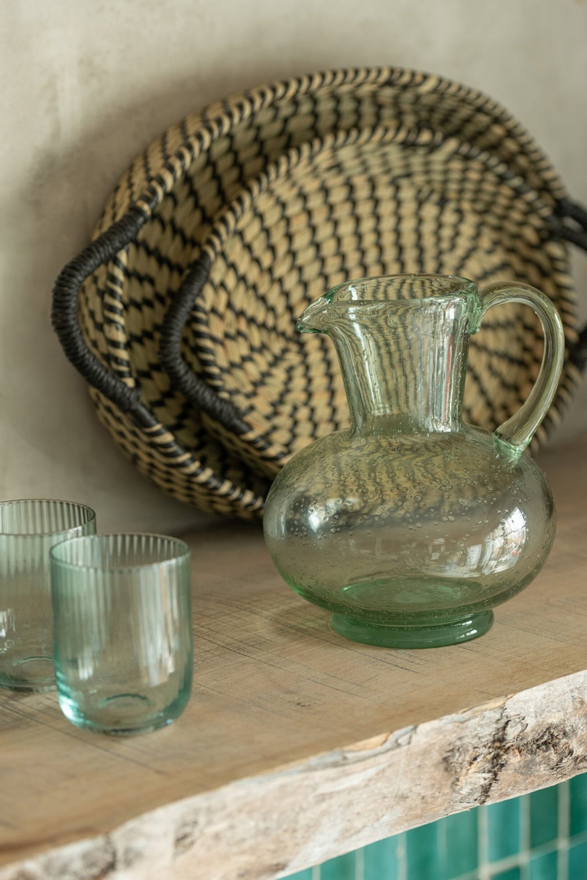 J-Line Kyle Water Glass 26 cl Mint