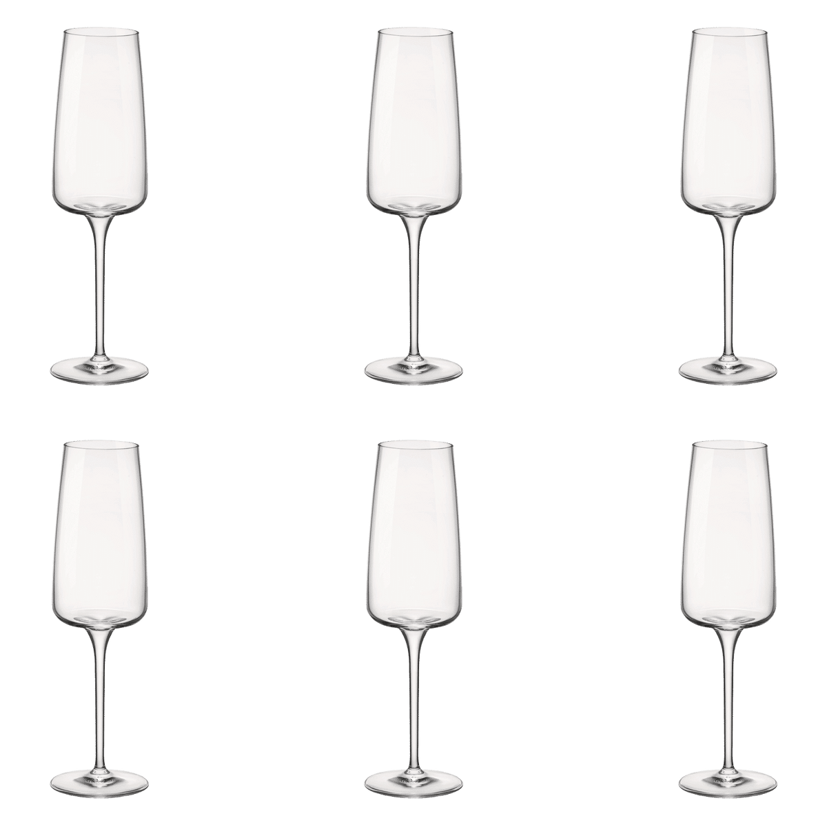 Bormioli Rocco Nexo Champagneglas / Flute 24 Cl - 6 Stuks - Glazen.nl