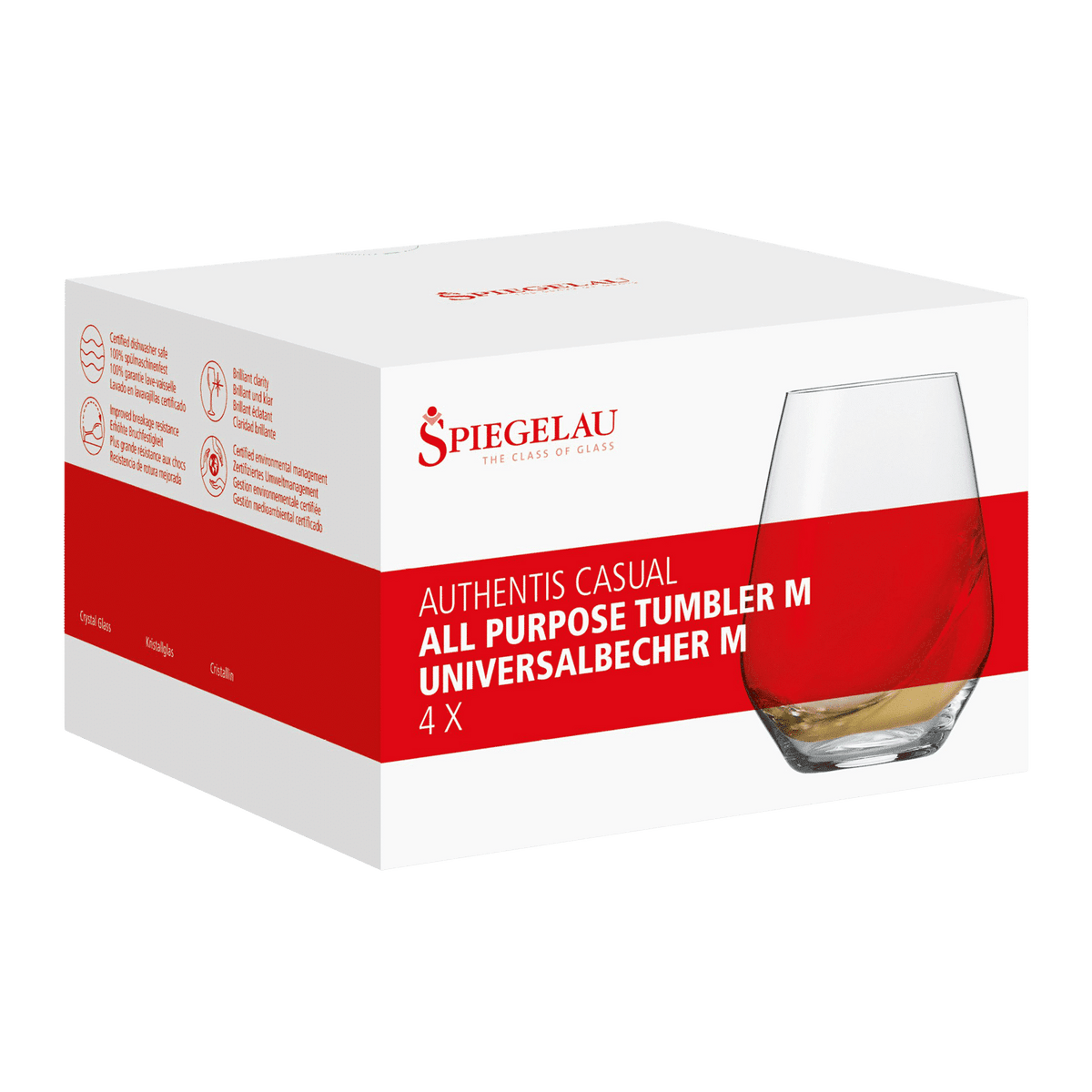 Spiegelau Authentis Casual Tumbler 42 Cl M - 12 Stuks - Glazen.nl