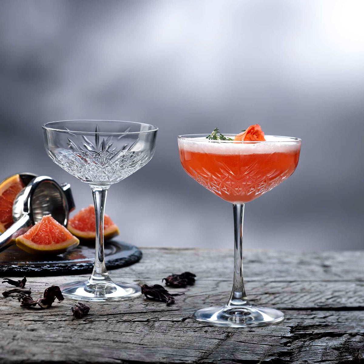 Pasabahce Timeless Champagneglas / Coupe 27 Cl - 12 Stuks - Glazen.nl
