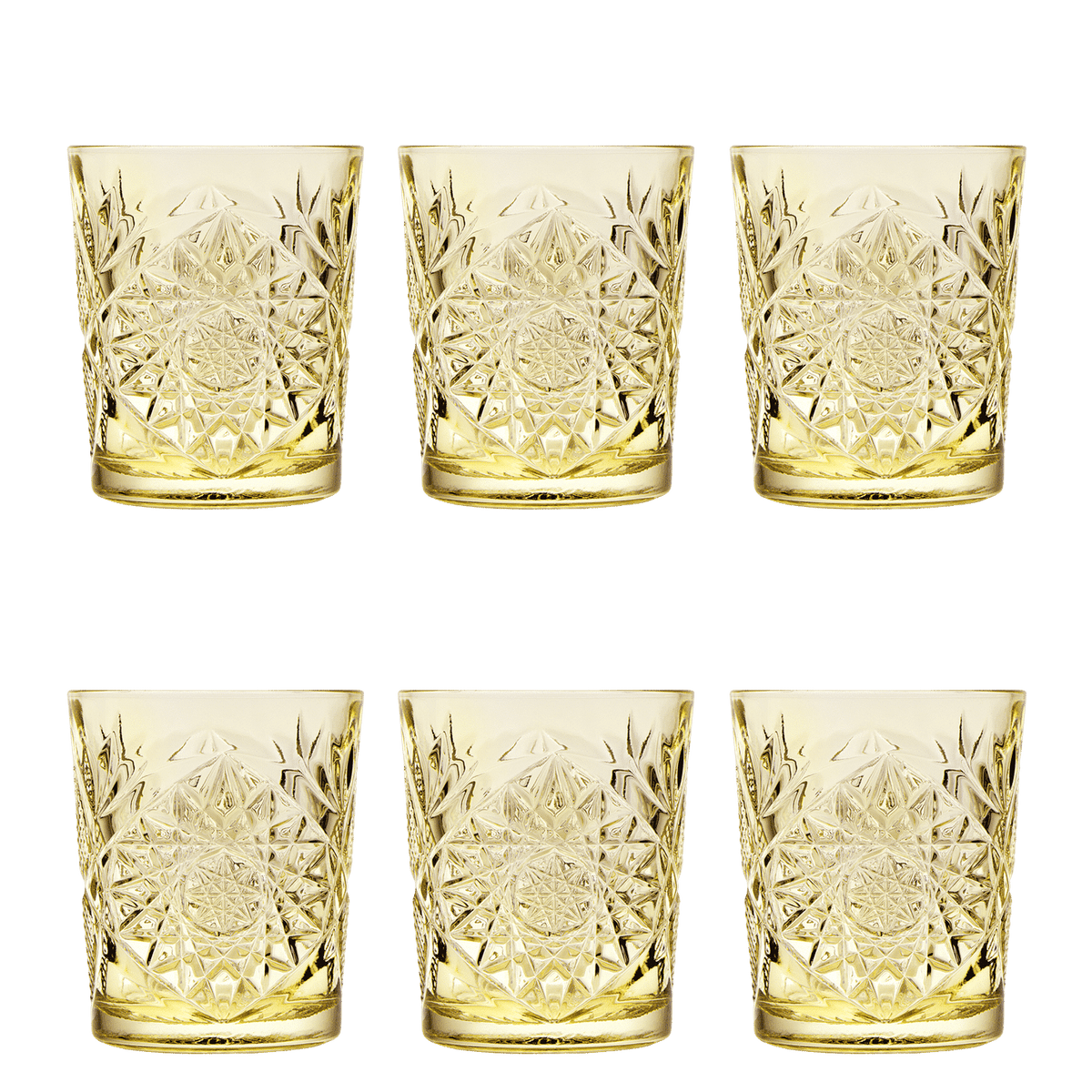 Onis Hobstar / Icon Tumbler 35 Cl Geel - 6 Stuks - Glazen.nl