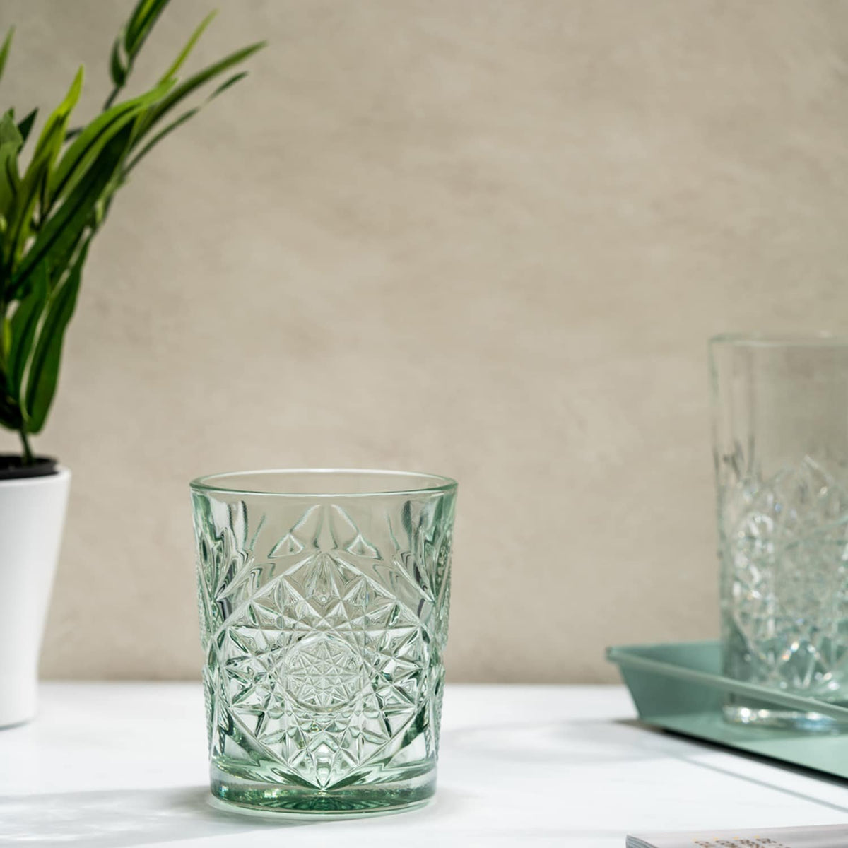 Farvede glas