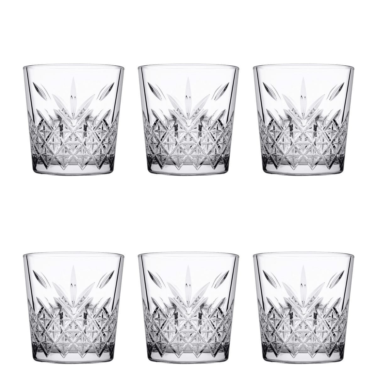 Pasabahce Timeless Tumbler 35,5 Cl Stapelbaar - 6 Stuks - Glazen.nl