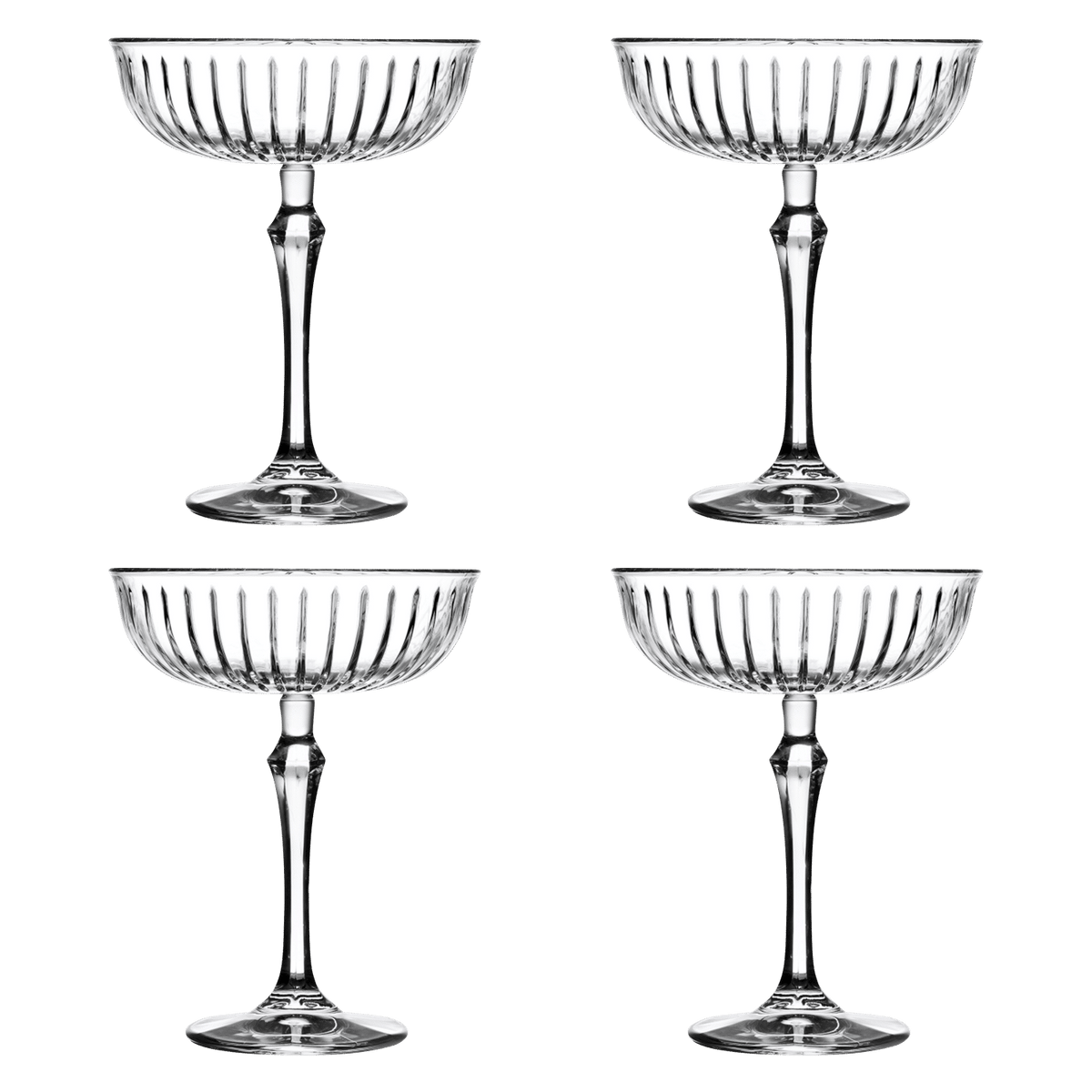 Pasabahce Joy Champagneglas / Coupe 25,5 Cl - 4 Stuks - Glazen.nl