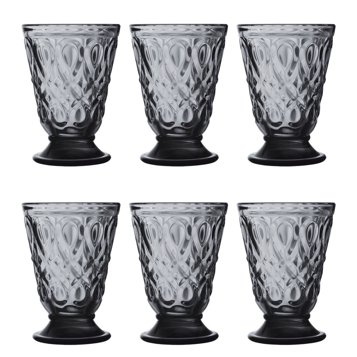 La Rochère Lyonnais Tumbler 20 Cl Grijs - 6 Stuks - Glazen.nl