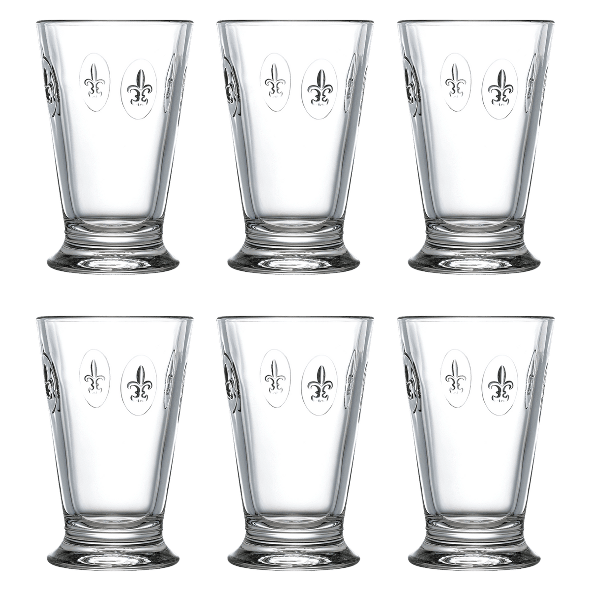 La Rochère Fleur De Lys Longdrinkglas 30 cl - 6 Stuks - Glazen.nl