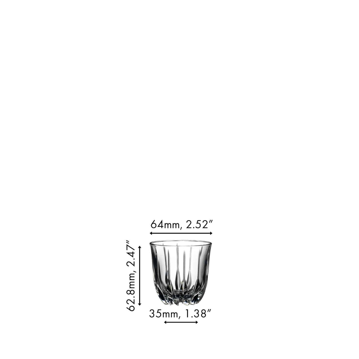 Riedel Drink Specific Glassware Koffieglas 9 Cl - 2 Stuks - Glazen.nl