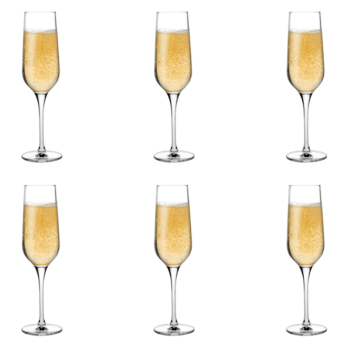 Nude Glass Refine Champagneglas 20 Cl - 6 Stuks - Glazen.nl