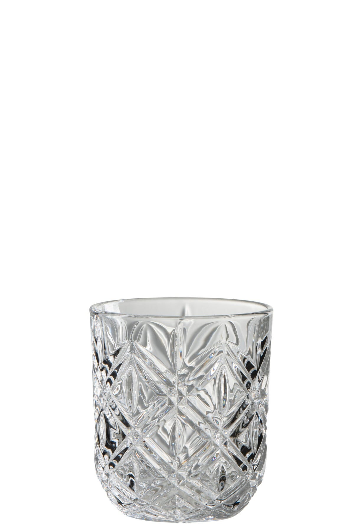 J-Line Anna Water Glass 25 Cl Low Transparent