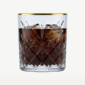 Pasabahce Timeless tumbler 34,5 cl med guldkant – 4 stk.
