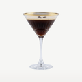 Pasabahce Elysia Martini Glass 22 Cl Gold Rim - 4 Pieces