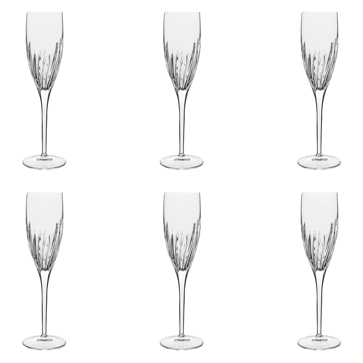 Luigi Bormioli Incanto Champagneglas / Flute 20 Cl - 6 Stuks - Glazen.nl