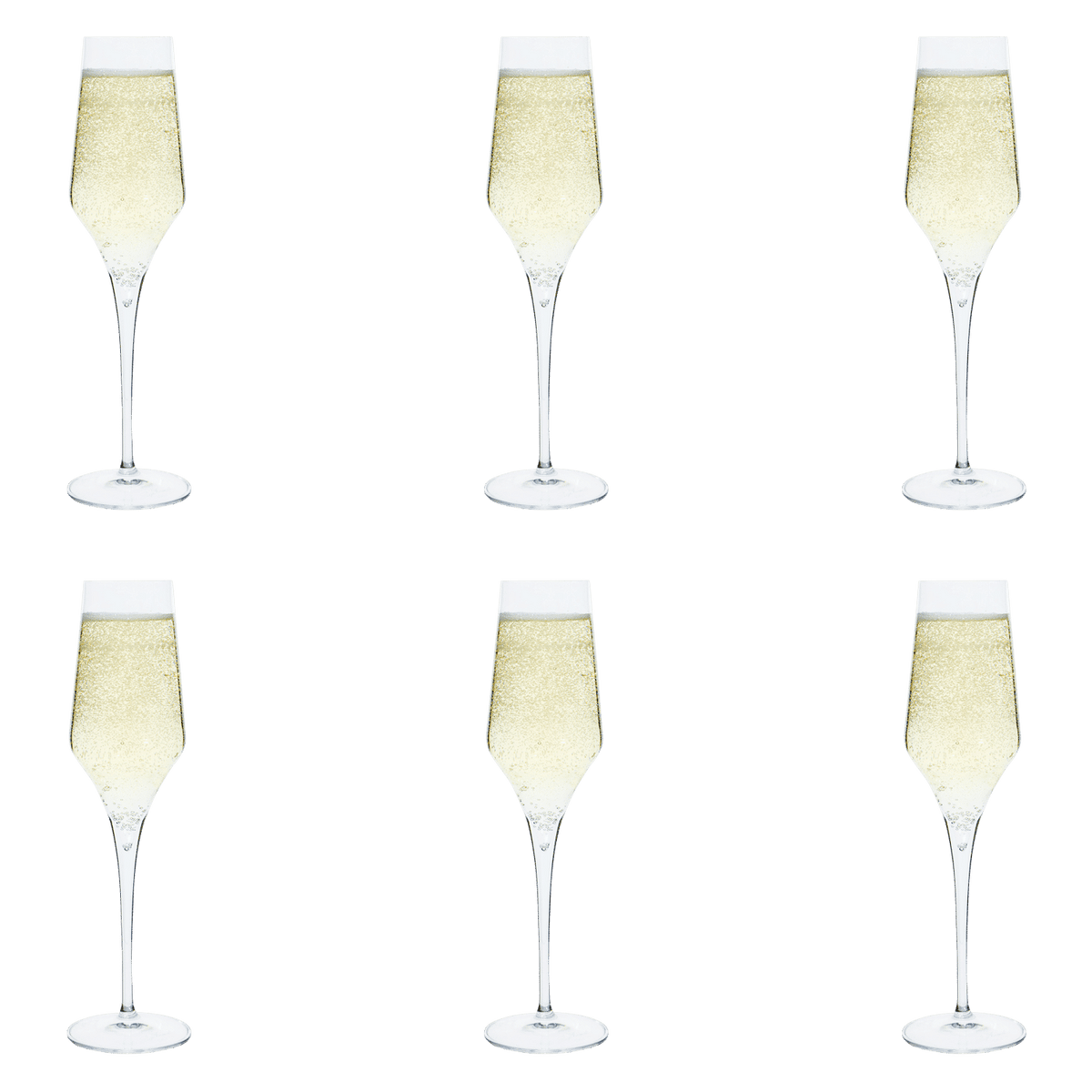 Luigi Bormioli Supremo Champagneglas / Flute 24 Cl - 6 Stuks - Glazen.nl