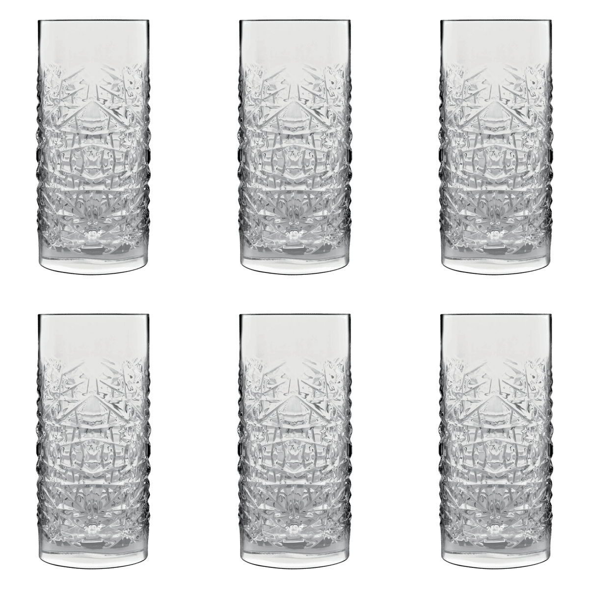 Luigi Bormioli Mixology Textures Hi - Ball 48 Cl - 6 Stuks - Glazen.nl