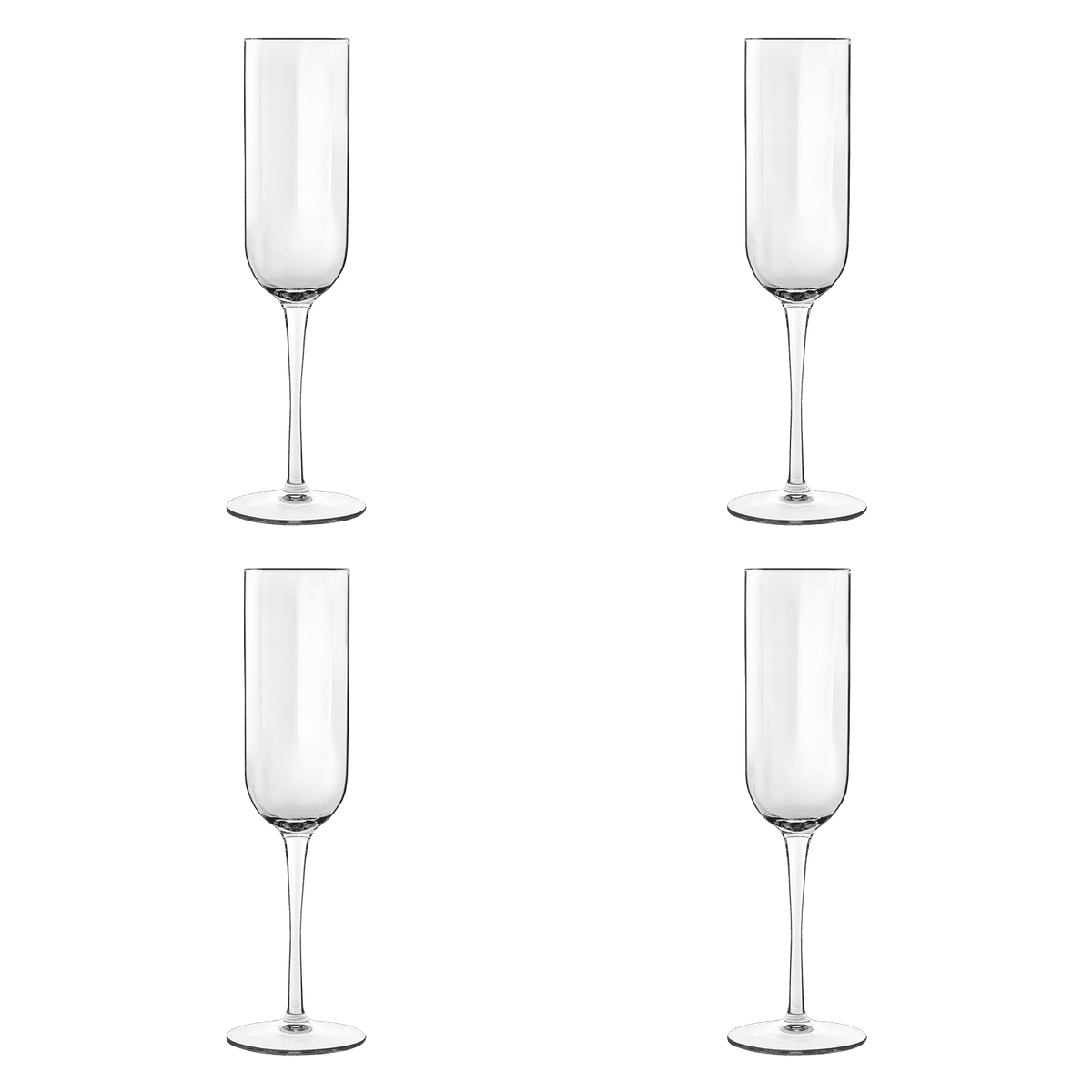 Luigi Bormioli Mixology Jazz Champagneglas / Flute 21 Cl - 4 Stuks - Glazen.nl
