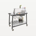 Professionel mixologiserveringsvogn