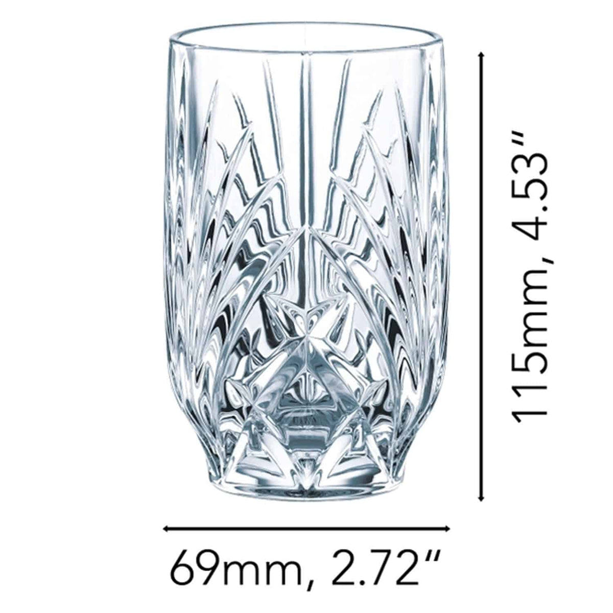 Nachtmann Palais Tumbler 26,5 Cl - 24 Stuks - Glazen.nl