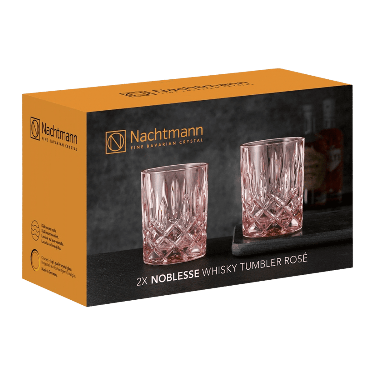 Nachtmann Noblesse Tumbler 29,5 Cl Roze - 2 Stuks - Glazen.nl