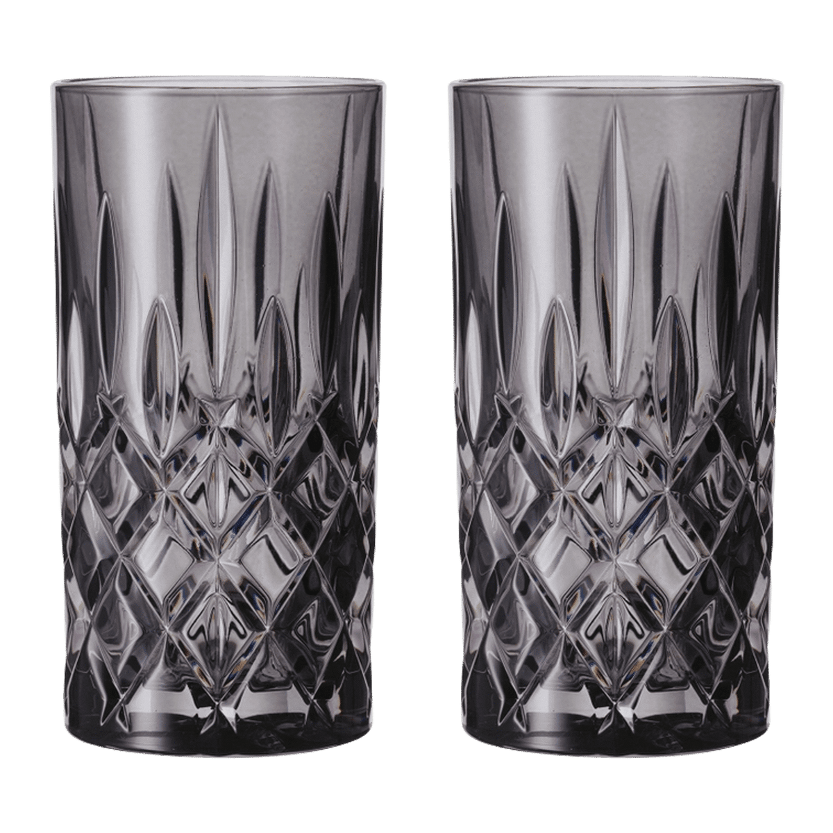 Nachtmann Noblesse Longdrinkglas 39,5 Cl Grijs - 2 Stuks - Glazen.nl