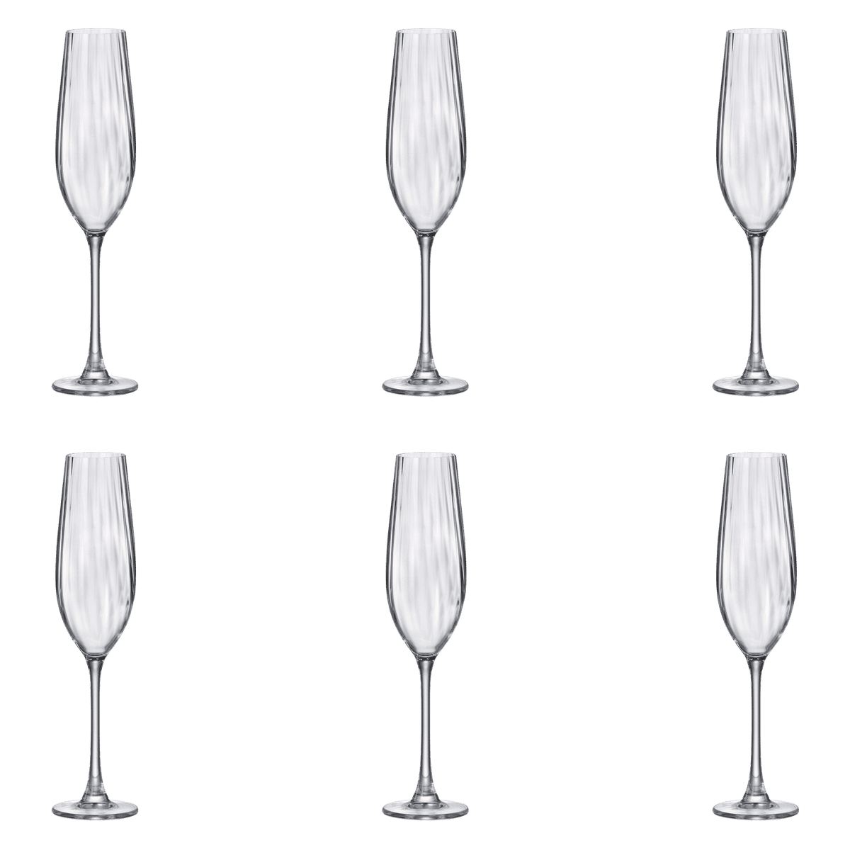 Bohemia Columba Champagneglas / Flute 26 Cl - 6 Stuks - Glazen.nl
