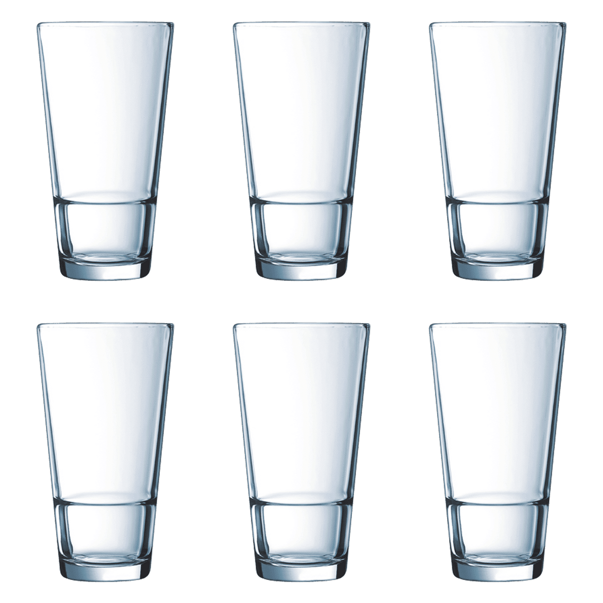 Arcoroc Stack Up Longdrinkglas 35 Cl - 6 Stuks - Glazen.nl