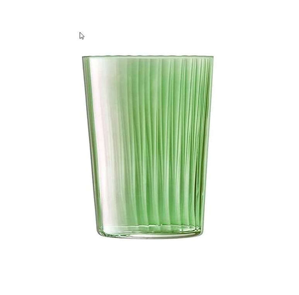 L.S.A. Gems-glas 56 cl assorteret grøn – 4 stk.