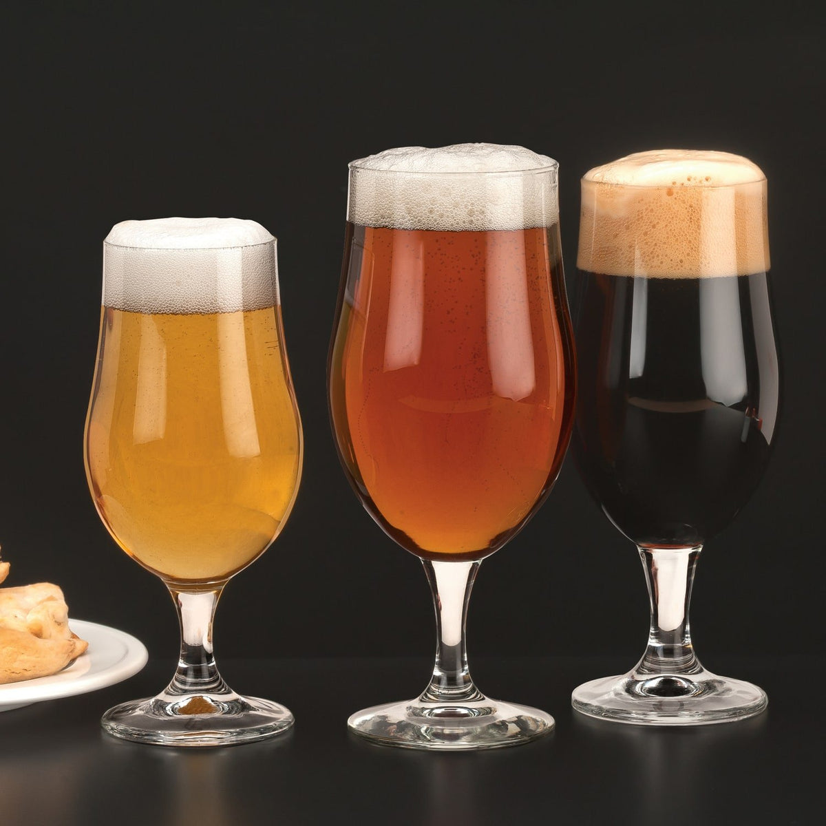Onis Munique Bierglas 26 Cl Op Voet - 6 Stuks - Glazen.nl