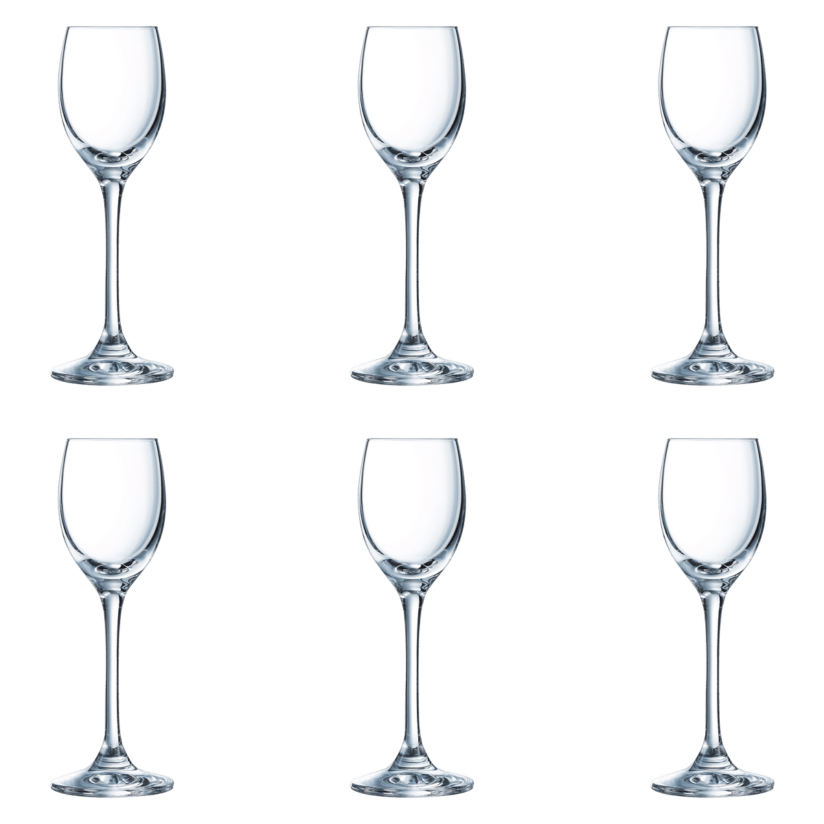 Chef & Sommelier Spirits Likeurglas 8 Cl Cordinal - 6 Stuks - Glazen.nl