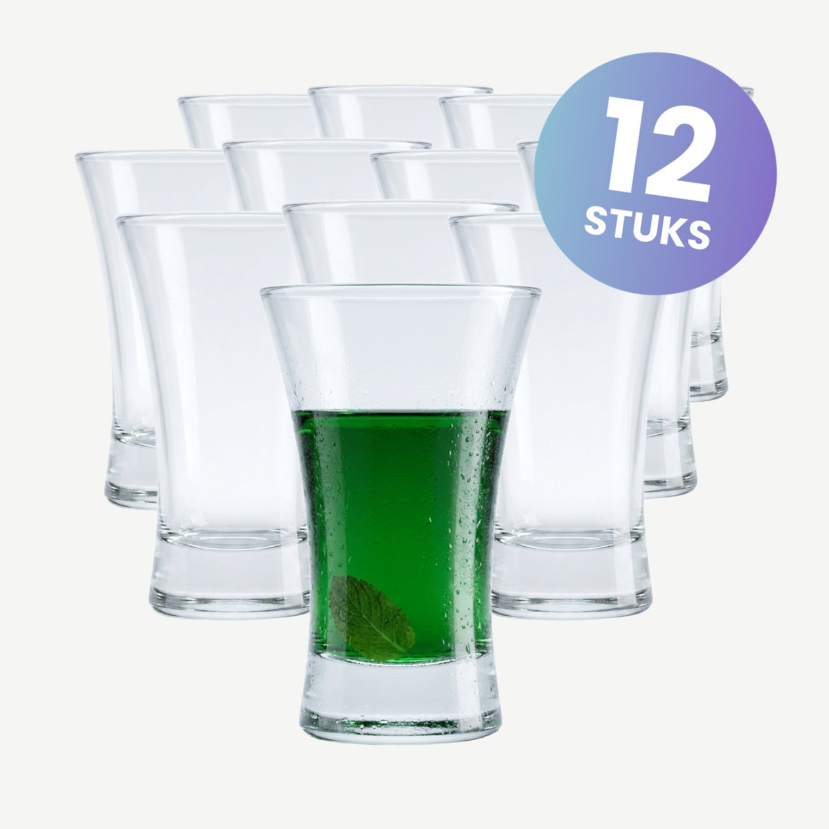 Arcoroc Hot Shot Shotglas 6,4 Cl - set van 12 glazen