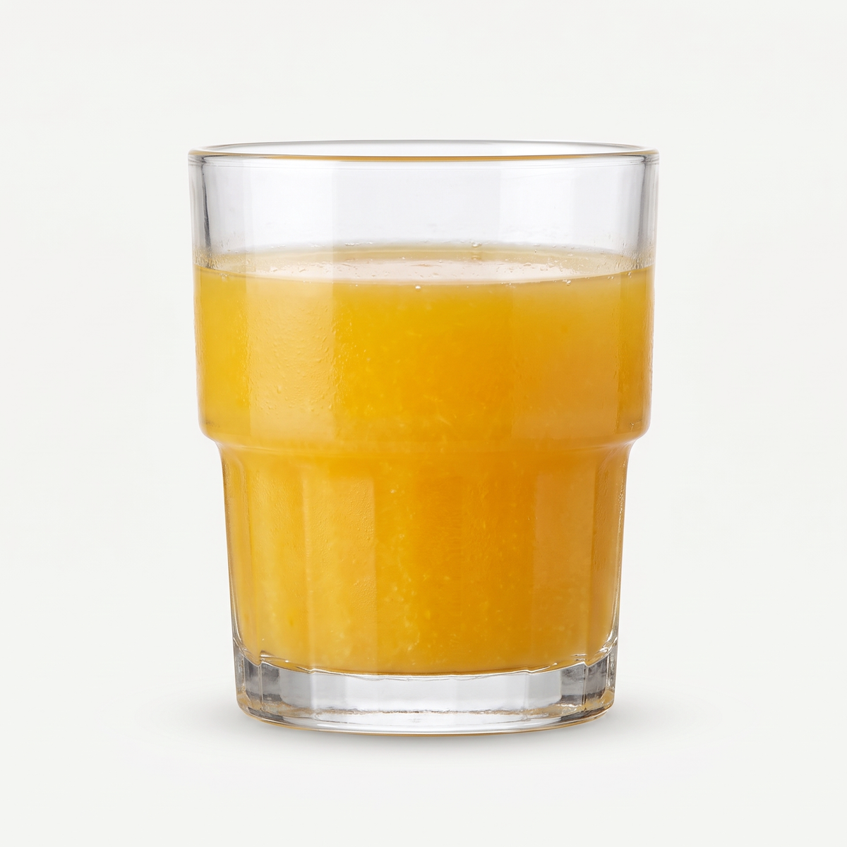 Bormioli Rocco Lyon Tumbler 16 Cl gevuld met sinaasappelsap