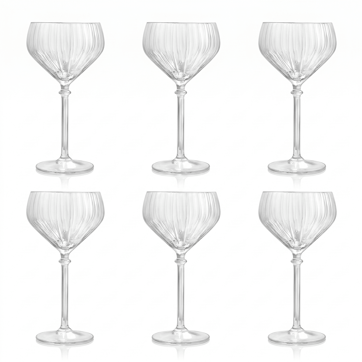 Royal Leerdam Bonheur Cocktails Champagnecoupe 30 Cl - 6 Stuks - Glazen.nl