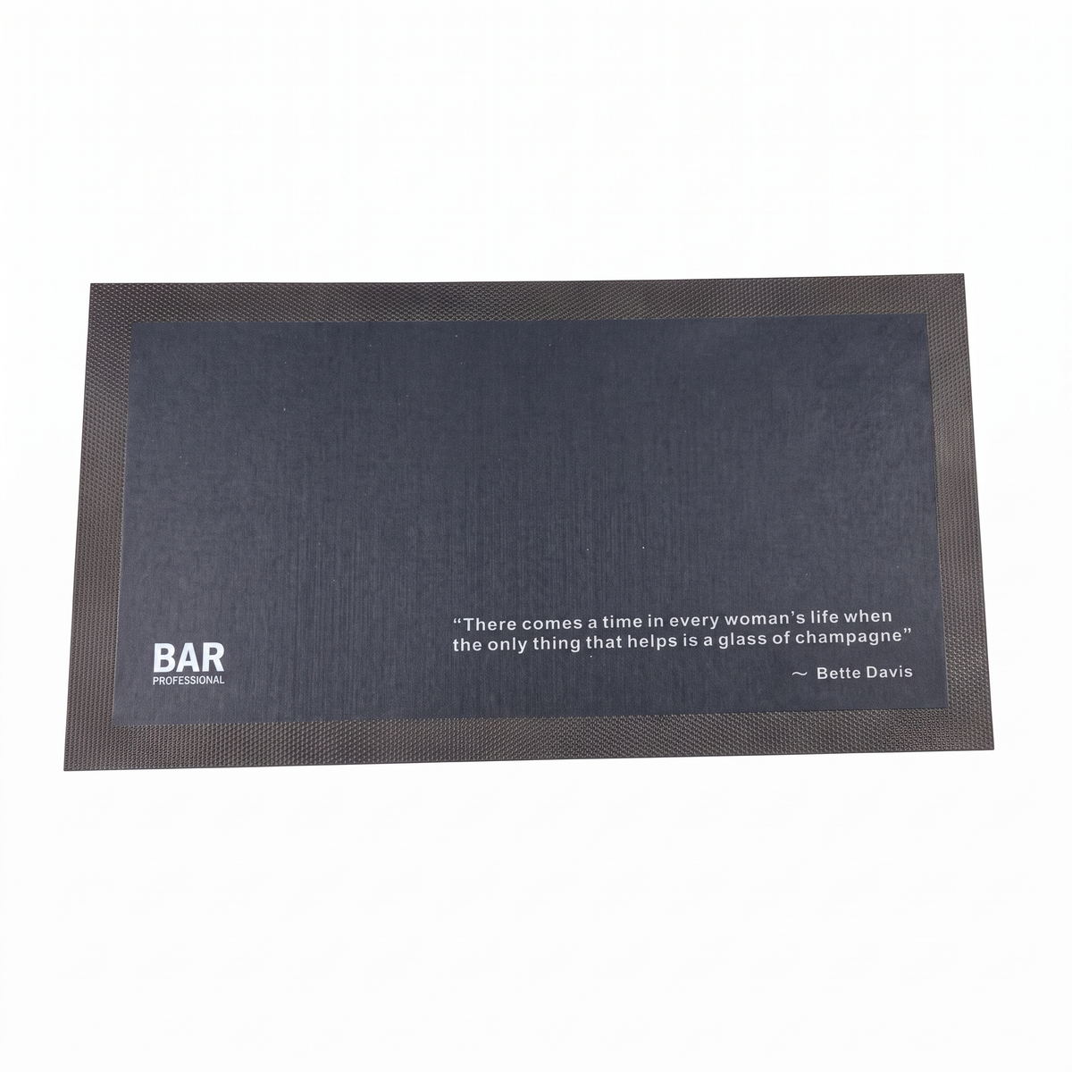 Bar Professional Barrunner Barmat Zwart 44x24 cm